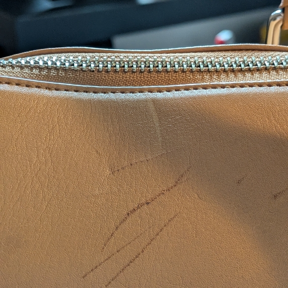 Coach Vintage Bonnie Britian Tan Legency Zip Satchel - Picture 15 of 16